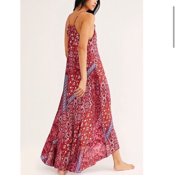 Sale LAST Free People Work Of Art Slip Maxi - Picture 3 of 13